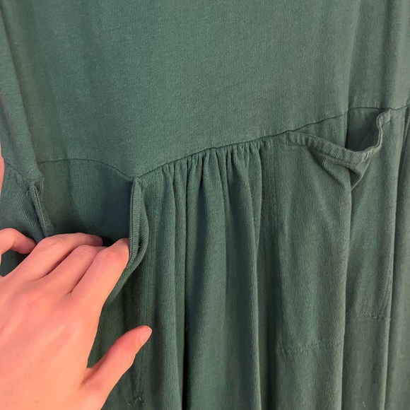 Green Free People Beach dress - Picture 2 of 3